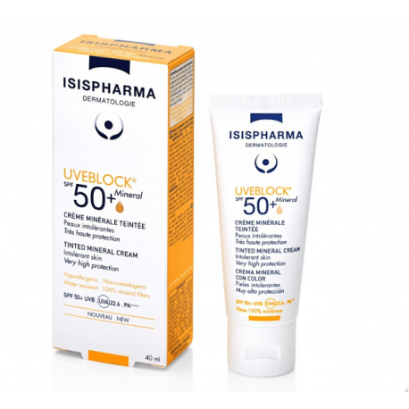 IsisPharma Uveblock 50 Mineral Teinte 40 Ml