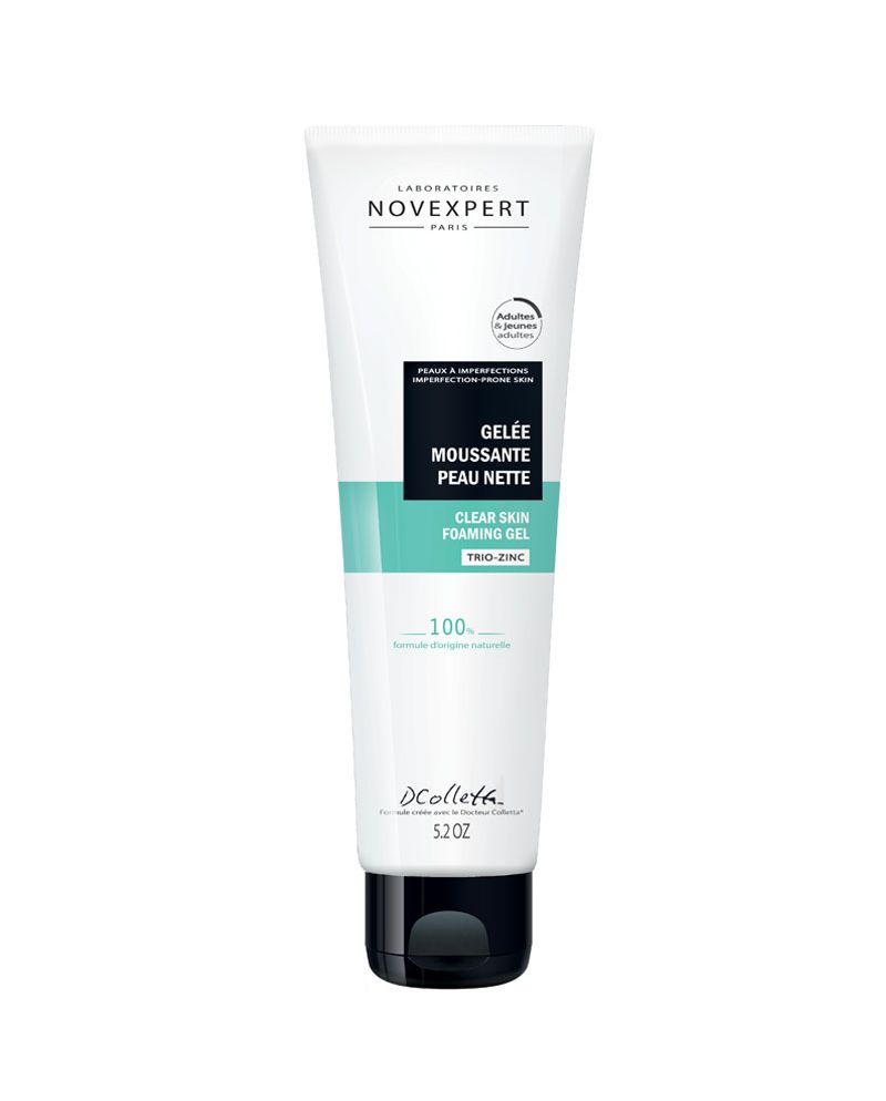 NovExpert Gelée Moussante Peau Nette Trio-Zinc 150Gr