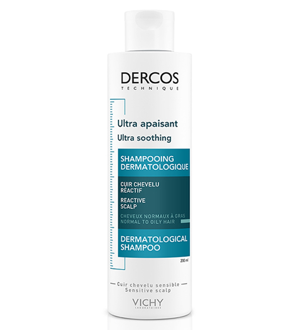 Vichy Dercos Shampooing Ultra Apaisant Cheveux Gras 200ml