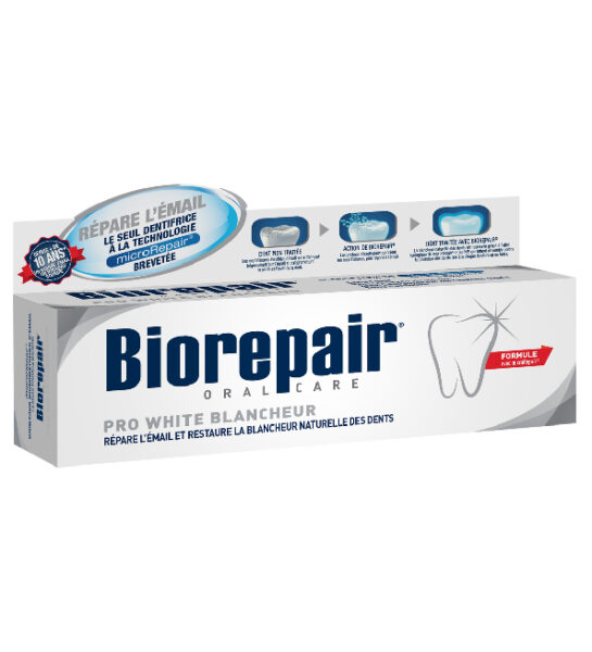Biorepair Dentifrice Pro White 75ml