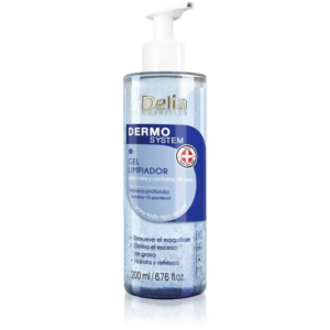 Delia Dermo System Gel Nettoyant Visage et Yeux 200ml