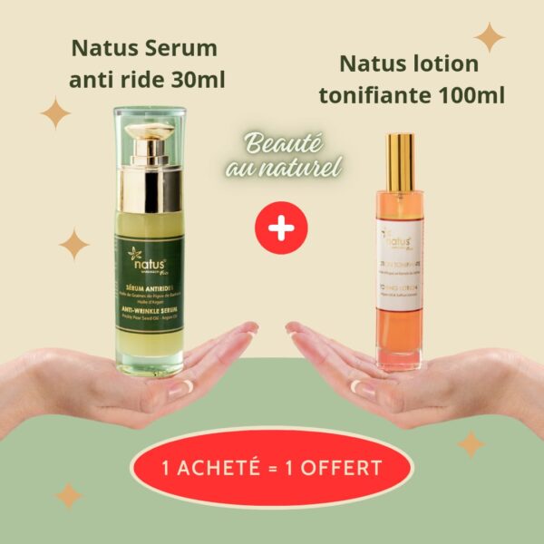 Pack Natus Serum+ Lotion Tonifiante Offerte