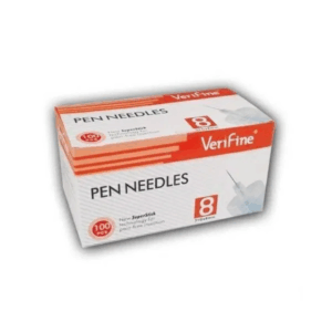 Verifine Aiguilles de stylo à Insuline 8 mm