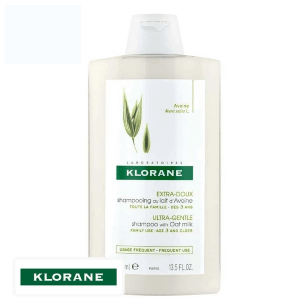 Klorane Lait d’avoine Shampoing 400ml parapharmacie Maroc