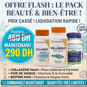 Pack Trio Beaute : Collagène, Foie de Morue & Biotine Max